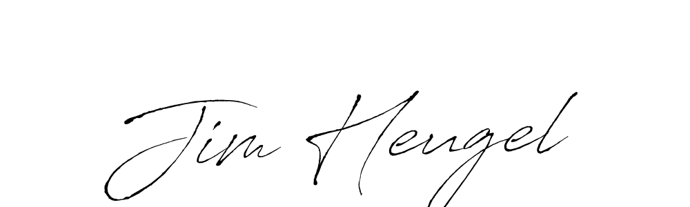 Also You can easily find your signature by using the search form. We will create Jim Heugel name handwritten signature images for you free of cost using Antro_Vectra sign style. Jim Heugel signature style 6 images and pictures png