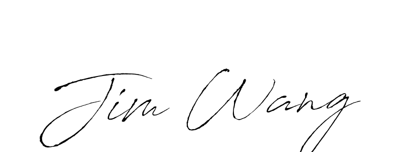 Also we have Jim Wang name is the best signature style. Create professional handwritten signature collection using Antro_Vectra autograph style. Jim Wang signature style 6 images and pictures png