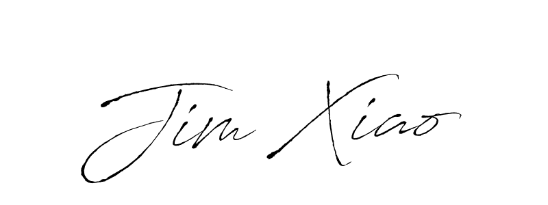 How to make Jim Xiao signature? Antro_Vectra is a professional autograph style. Create handwritten signature for Jim Xiao name. Jim Xiao signature style 6 images and pictures png