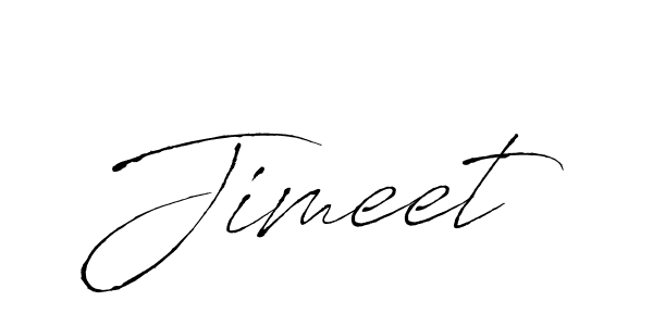 You should practise on your own different ways (Antro_Vectra) to write your name (Jimeet) in signature. don't let someone else do it for you. Jimeet signature style 6 images and pictures png
