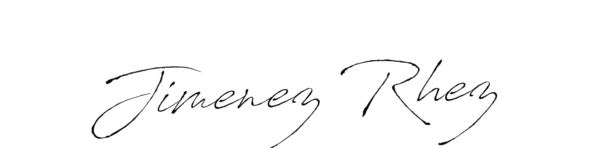 Similarly Antro_Vectra is the best handwritten signature design. Signature creator online .You can use it as an online autograph creator for name Jimenez Rhez. Jimenez Rhez signature style 6 images and pictures png