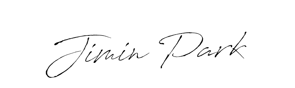 Design your own signature with our free online signature maker. With this signature software, you can create a handwritten (Antro_Vectra) signature for name Jimin Park. Jimin Park signature style 6 images and pictures png