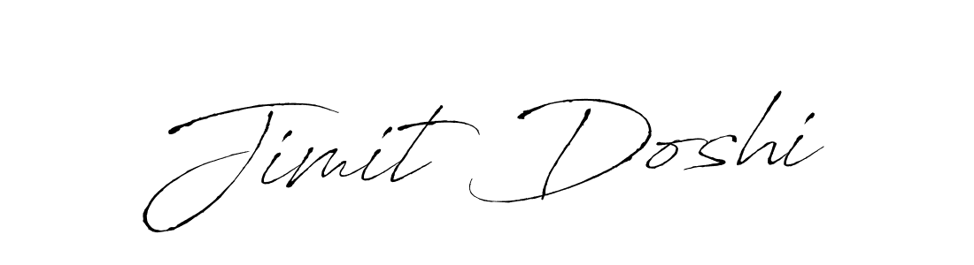 Create a beautiful signature design for name Jimit Doshi. With this signature (Antro_Vectra) fonts, you can make a handwritten signature for free. Jimit Doshi signature style 6 images and pictures png