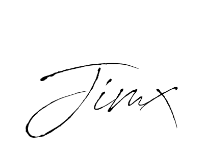 Jimx stylish signature style. Best Handwritten Sign (Antro_Vectra) for my name. Handwritten Signature Collection Ideas for my name Jimx. Jimx signature style 6 images and pictures png