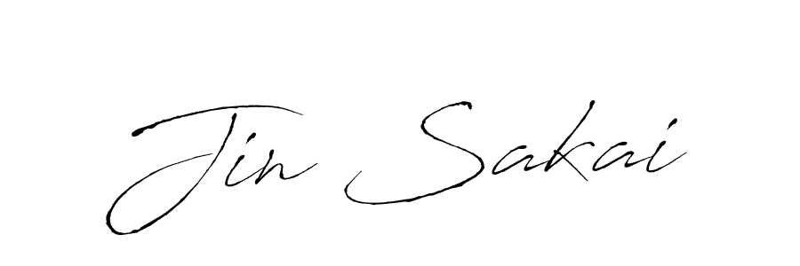 Also we have Jin Sakai name is the best signature style. Create professional handwritten signature collection using Antro_Vectra autograph style. Jin Sakai signature style 6 images and pictures png