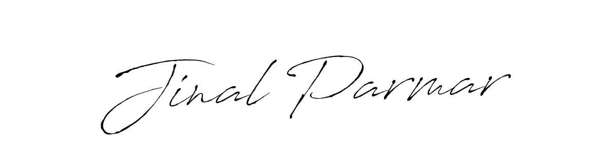 Antro_Vectra is a professional signature style that is perfect for those who want to add a touch of class to their signature. It is also a great choice for those who want to make their signature more unique. Get Jinal Parmar name to fancy signature for free. Jinal Parmar signature style 6 images and pictures png