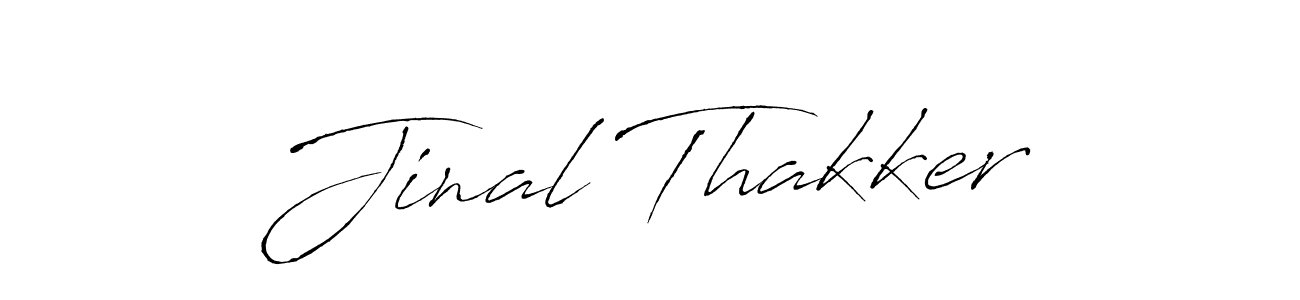 Make a beautiful signature design for name Jinal Thakker. Use this online signature maker to create a handwritten signature for free. Jinal Thakker signature style 6 images and pictures png