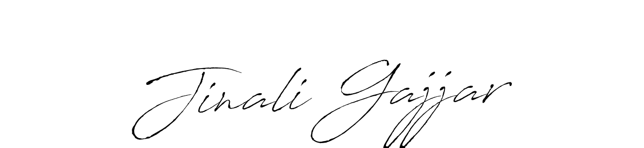 You should practise on your own different ways (Antro_Vectra) to write your name (Jinali Gajjar) in signature. don't let someone else do it for you. Jinali Gajjar signature style 6 images and pictures png