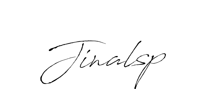 Create a beautiful signature design for name Jinalsp. With this signature (Antro_Vectra) fonts, you can make a handwritten signature for free. Jinalsp signature style 6 images and pictures png