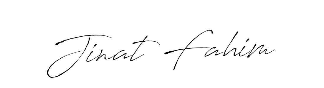 Make a short Jinat Fahim signature style. Manage your documents anywhere anytime using Antro_Vectra. Create and add eSignatures, submit forms, share and send files easily. Jinat Fahim signature style 6 images and pictures png
