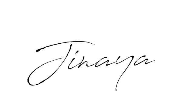 Design your own signature with our free online signature maker. With this signature software, you can create a handwritten (Antro_Vectra) signature for name Jinaya. Jinaya signature style 6 images and pictures png
