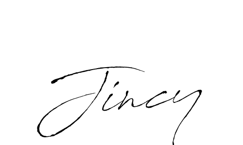 Also You can easily find your signature by using the search form. We will create Jincy name handwritten signature images for you free of cost using Antro_Vectra sign style. Jincy signature style 6 images and pictures png