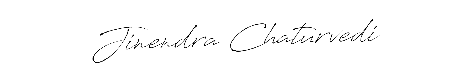 Jinendra Chaturvedi stylish signature style. Best Handwritten Sign (Antro_Vectra) for my name. Handwritten Signature Collection Ideas for my name Jinendra Chaturvedi. Jinendra Chaturvedi signature style 6 images and pictures png