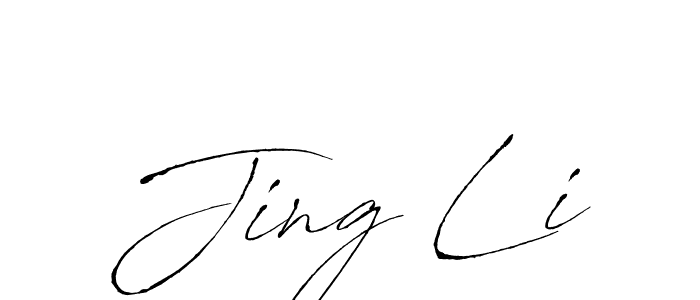 Make a beautiful signature design for name Jing Li. Use this online signature maker to create a handwritten signature for free. Jing Li signature style 6 images and pictures png