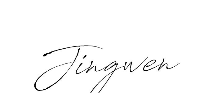 if you are searching for the best signature style for your name Jingwen. so please give up your signature search. here we have designed multiple signature styles  using Antro_Vectra. Jingwen signature style 6 images and pictures png