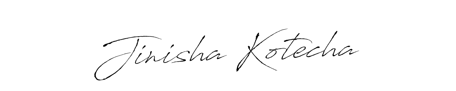 Make a beautiful signature design for name Jinisha Kotecha. Use this online signature maker to create a handwritten signature for free. Jinisha Kotecha signature style 6 images and pictures png