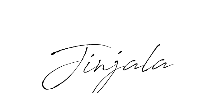 Jinjala stylish signature style. Best Handwritten Sign (Antro_Vectra) for my name. Handwritten Signature Collection Ideas for my name Jinjala. Jinjala signature style 6 images and pictures png