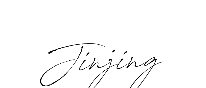 The best way (Antro_Vectra) to make a short signature is to pick only two or three words in your name. The name Jinjing include a total of six letters. For converting this name. Jinjing signature style 6 images and pictures png