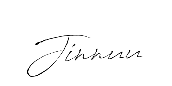 Design your own signature with our free online signature maker. With this signature software, you can create a handwritten (Antro_Vectra) signature for name Jinnuu. Jinnuu signature style 6 images and pictures png