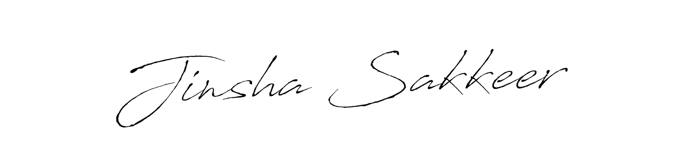 Use a signature maker to create a handwritten signature online. With this signature software, you can design (Antro_Vectra) your own signature for name Jinsha Sakkeer. Jinsha Sakkeer signature style 6 images and pictures png