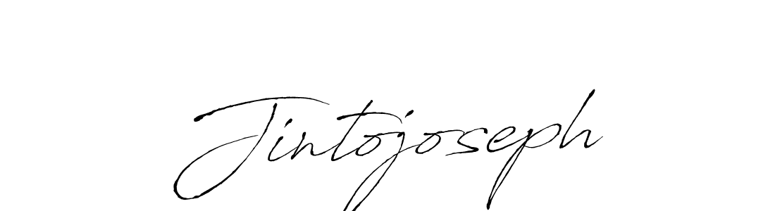 You should practise on your own different ways (Antro_Vectra) to write your name (Jintojoseph) in signature. don't let someone else do it for you. Jintojoseph signature style 6 images and pictures png