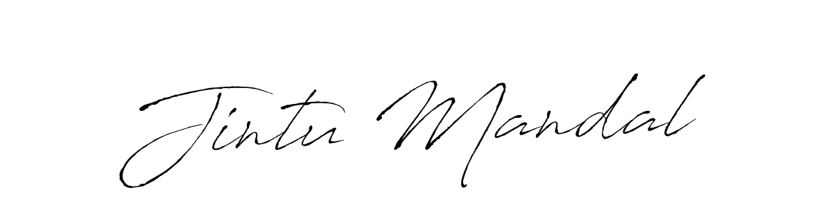 Make a beautiful signature design for name Jintu Mandal. Use this online signature maker to create a handwritten signature for free. Jintu Mandal signature style 6 images and pictures png