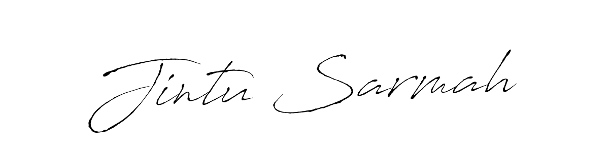 How to Draw Jintu Sarmah signature style? Antro_Vectra is a latest design signature styles for name Jintu Sarmah. Jintu Sarmah signature style 6 images and pictures png