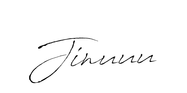 Design your own signature with our free online signature maker. With this signature software, you can create a handwritten (Antro_Vectra) signature for name Jinuuu. Jinuuu signature style 6 images and pictures png