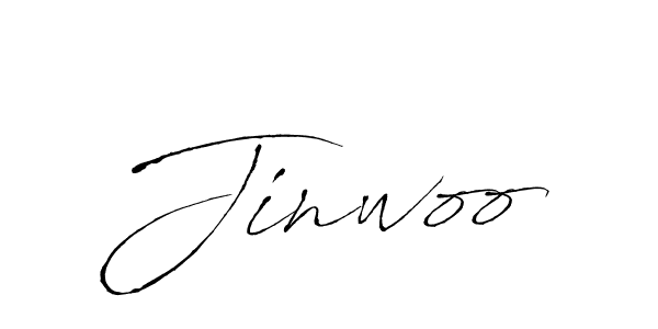 Create a beautiful signature design for name Jinwoo. With this signature (Antro_Vectra) fonts, you can make a handwritten signature for free. Jinwoo signature style 6 images and pictures png