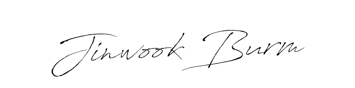 How to Draw Jinwook Burm signature style? Antro_Vectra is a latest design signature styles for name Jinwook Burm. Jinwook Burm signature style 6 images and pictures png