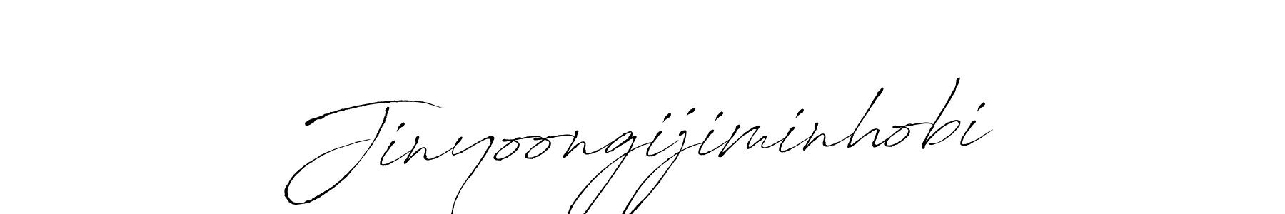 Use a signature maker to create a handwritten signature online. With this signature software, you can design (Antro_Vectra) your own signature for name Jinyoongijiminhobi. Jinyoongijiminhobi signature style 6 images and pictures png