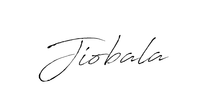 Design your own signature with our free online signature maker. With this signature software, you can create a handwritten (Antro_Vectra) signature for name Jiobala. Jiobala signature style 6 images and pictures png