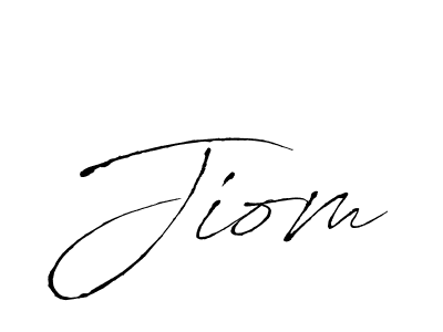 How to Draw Jiom signature style? Antro_Vectra is a latest design signature styles for name Jiom. Jiom signature style 6 images and pictures png