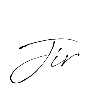 How to make Jir name signature. Use Antro_Vectra style for creating short signs online. This is the latest handwritten sign. Jir signature style 6 images and pictures png