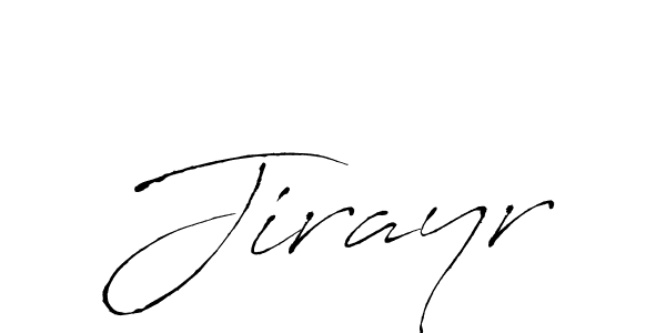 How to make Jirayr signature? Antro_Vectra is a professional autograph style. Create handwritten signature for Jirayr name. Jirayr signature style 6 images and pictures png