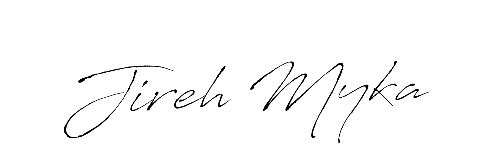 Antro_Vectra is a professional signature style that is perfect for those who want to add a touch of class to their signature. It is also a great choice for those who want to make their signature more unique. Get Jireh Myka name to fancy signature for free. Jireh Myka signature style 6 images and pictures png
