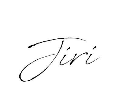 Create a beautiful signature design for name Jiri. With this signature (Antro_Vectra) fonts, you can make a handwritten signature for free. Jiri signature style 6 images and pictures png