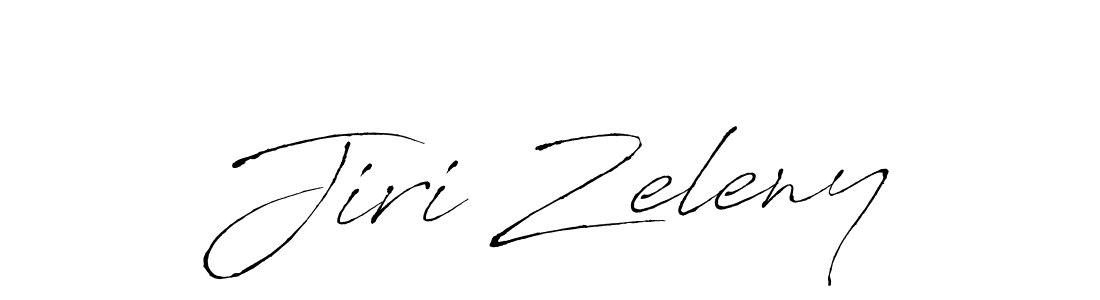 Design your own signature with our free online signature maker. With this signature software, you can create a handwritten (Antro_Vectra) signature for name Jiri Zeleny. Jiri Zeleny signature style 6 images and pictures png