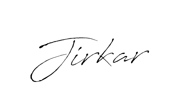 You should practise on your own different ways (Antro_Vectra) to write your name (Jirkar) in signature. don't let someone else do it for you. Jirkar signature style 6 images and pictures png