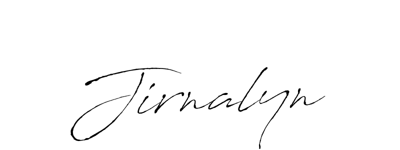 How to make Jirnalyn name signature. Use Antro_Vectra style for creating short signs online. This is the latest handwritten sign. Jirnalyn signature style 6 images and pictures png