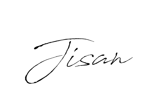 Create a beautiful signature design for name Jisan. With this signature (Antro_Vectra) fonts, you can make a handwritten signature for free. Jisan signature style 6 images and pictures png
