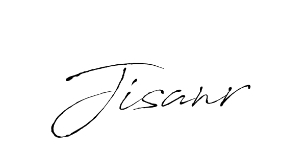 The best way (Antro_Vectra) to make a short signature is to pick only two or three words in your name. The name Jisanr include a total of six letters. For converting this name. Jisanr signature style 6 images and pictures png