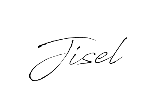 Design your own signature with our free online signature maker. With this signature software, you can create a handwritten (Antro_Vectra) signature for name Jisel. Jisel signature style 6 images and pictures png