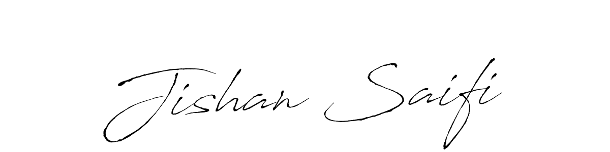 Jishan Saifi stylish signature style. Best Handwritten Sign (Antro_Vectra) for my name. Handwritten Signature Collection Ideas for my name Jishan Saifi. Jishan Saifi signature style 6 images and pictures png