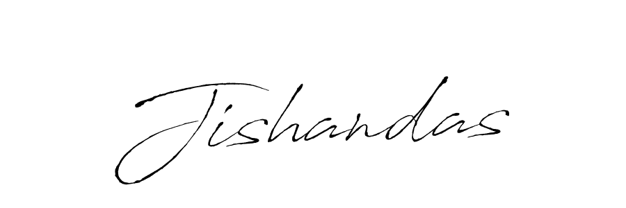 Create a beautiful signature design for name Jishandas. With this signature (Antro_Vectra) fonts, you can make a handwritten signature for free. Jishandas signature style 6 images and pictures png