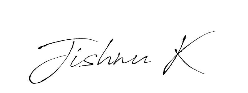 Also You can easily find your signature by using the search form. We will create Jishnu K name handwritten signature images for you free of cost using Antro_Vectra sign style. Jishnu K signature style 6 images and pictures png