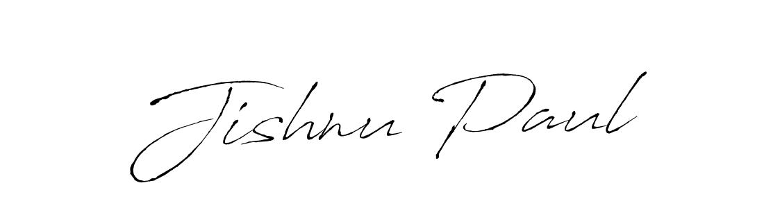 Also we have Jishnu Paul name is the best signature style. Create professional handwritten signature collection using Antro_Vectra autograph style. Jishnu Paul signature style 6 images and pictures png