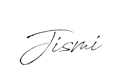 You should practise on your own different ways (Antro_Vectra) to write your name (Jismi) in signature. don't let someone else do it for you. Jismi signature style 6 images and pictures png