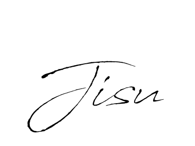 Use a signature maker to create a handwritten signature online. With this signature software, you can design (Antro_Vectra) your own signature for name Jisu. Jisu signature style 6 images and pictures png