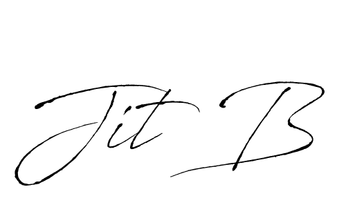 if you are searching for the best signature style for your name Jit B. so please give up your signature search. here we have designed multiple signature styles  using Antro_Vectra. Jit B signature style 6 images and pictures png